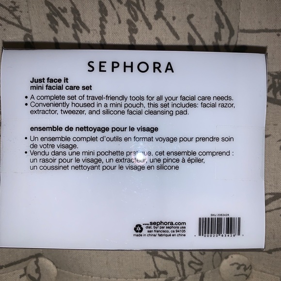 Sephora Mini Facial Care Set Just Face It - Picture 2 of 2